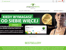 Tablet Screenshot of perfectoptic.pl